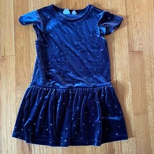 Gap girls velvet dress